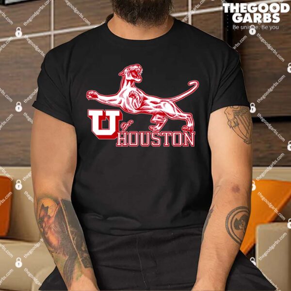 U Of Houston Mascot Cougar Shirt