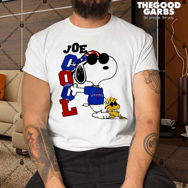 Vintage 90s Peanuts Snoopy Woodstock Joe Cool Shirt