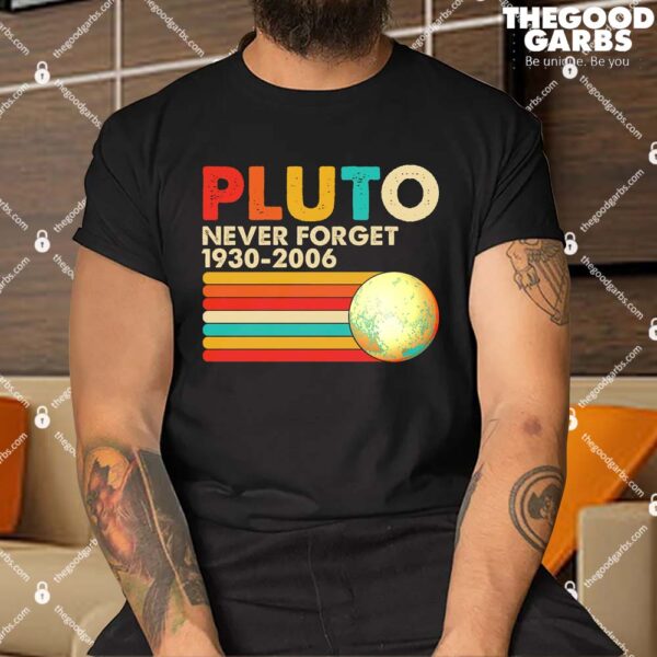 Vintage Colors Pluto Never Forget 1930-2006 T-Shirts