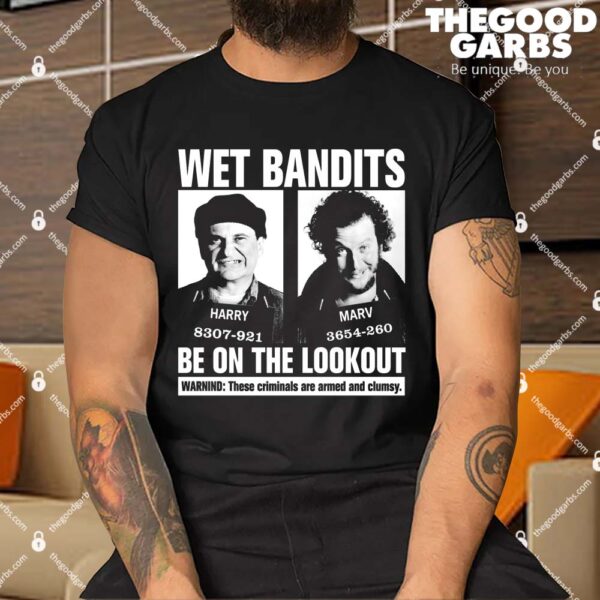 Wet Bandits Home Alone For Dark Shirt