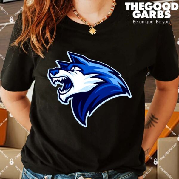 Wolf Head Blue Shirts