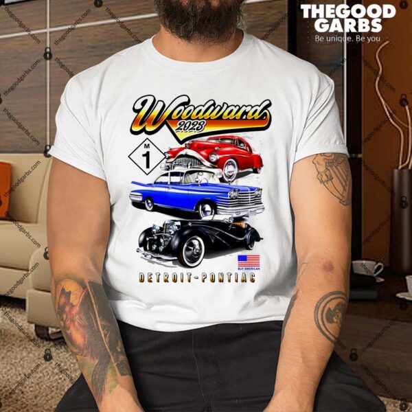 Woodward 2023 Classic Cruise Trio Of Cars Shirt
