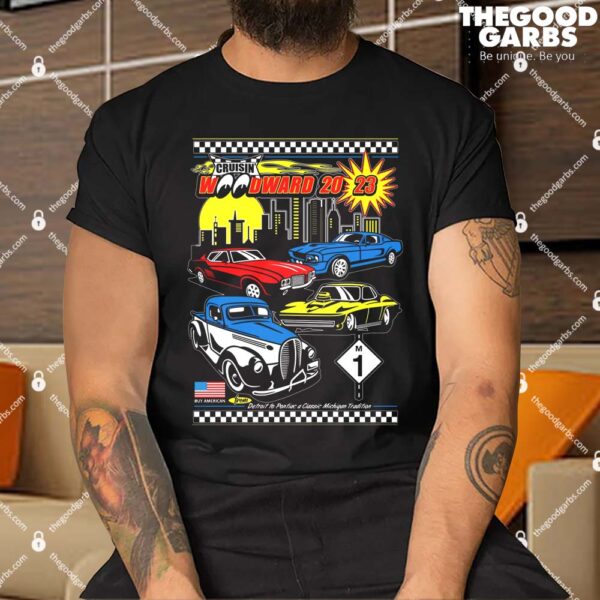 Woodward Cruise 2023 Cruising Skyline Shirt