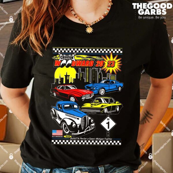 Woodward Cruise 2023 Cruising Skyline Shirts