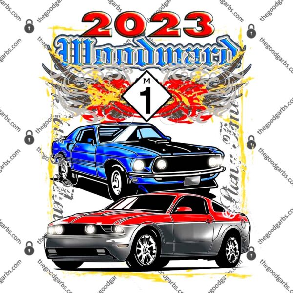 Woodward Cruise 2023 In Muscle T-Shirt
