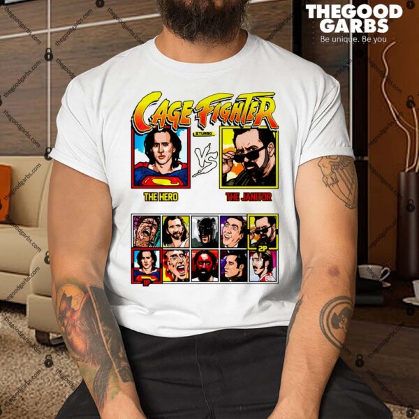 Cage Fighter 2 Turbo Nicolas Cage Shirt
