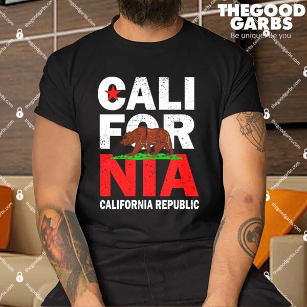 Cali California Republic Logo Shirt