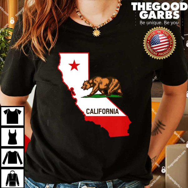 California State Bear Flag Shirt