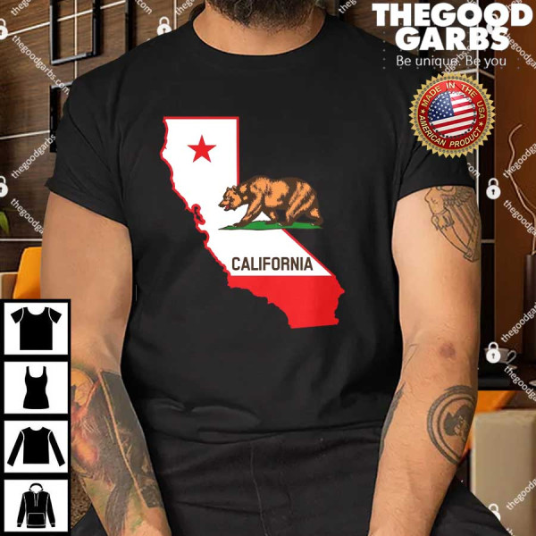 California State Bear Flag Shirts