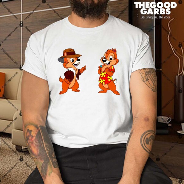 Chip And Dale Cartoon Shirt