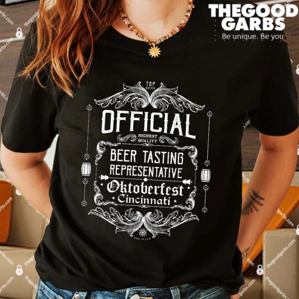 Cincinnati Oktoberfest Beer Tasting Representative Shirts