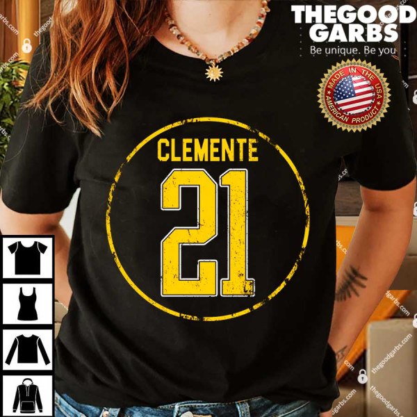 Clemente 21 Pittsburgh Shirts