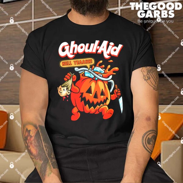 Cool Ghoul Aid Funny Ghoul Pumpkin Cute Meme Halloween Shirt