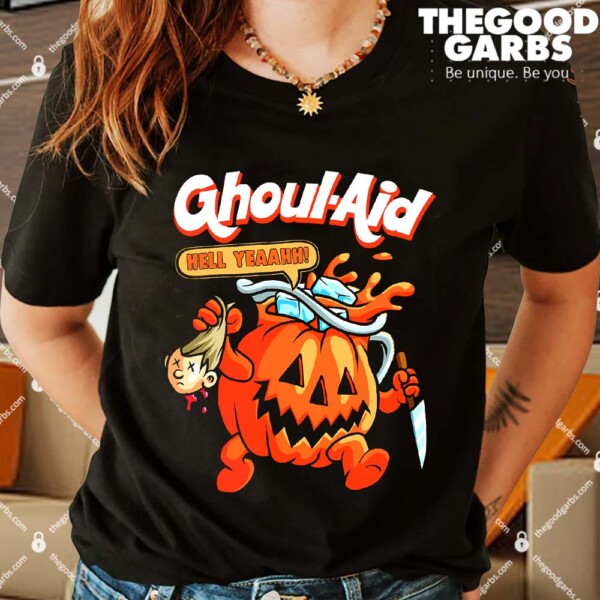 Cool Ghoul Aid Funny Ghoul Pumpkin Cute Meme Halloween Shirts
