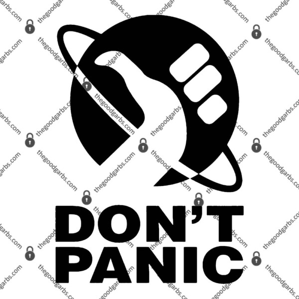 Don't Panic Hitchhikers Guide T-Shirt