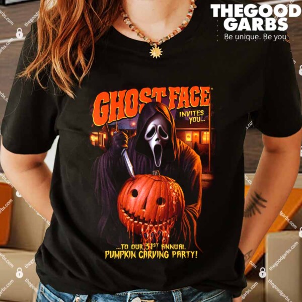 Ghost Face Halloween Party Shirts
