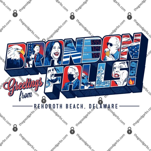 Greetings From Brandon Falls Rehoboth Beach Delaware T-Shirt