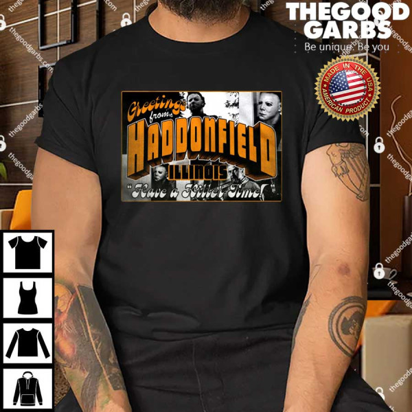 Haddonfield Postcard Halloween Shirt