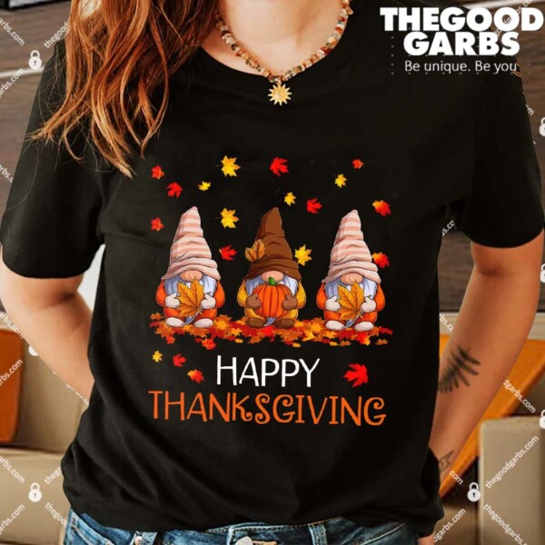 Happy Thanksgiving Autumn Fall Gnomes Shirts