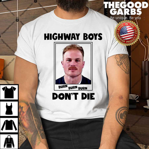 Highway Boys Don't Die Zach Bryan Mugshot Shirt