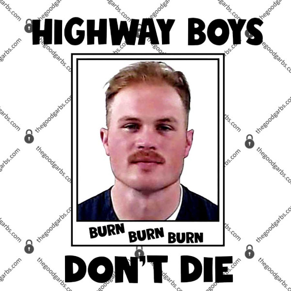 Highway Boys Don't Die Zach Bryan Mugshot T-Shirt