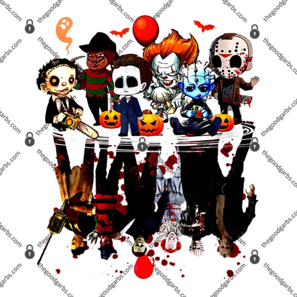 Horror Movies Character Halloween T-Shirt