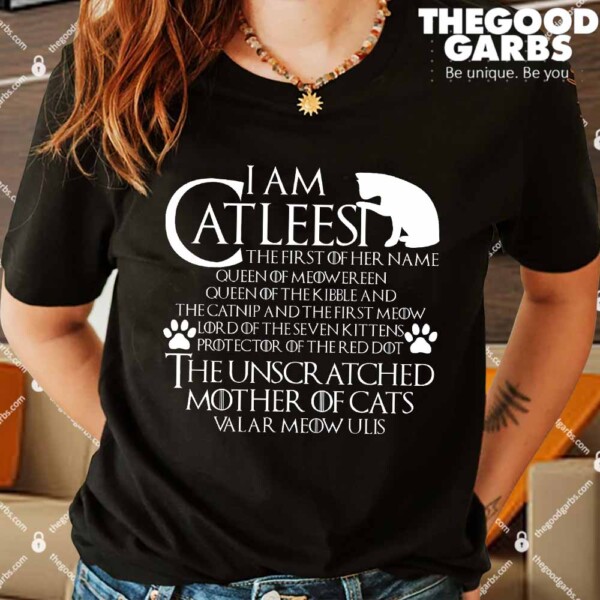 I Am The Catleesi Mother Of Cats Shirt