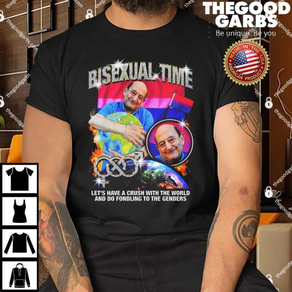 It's Bisexual Time By Marcus Pork Shirts