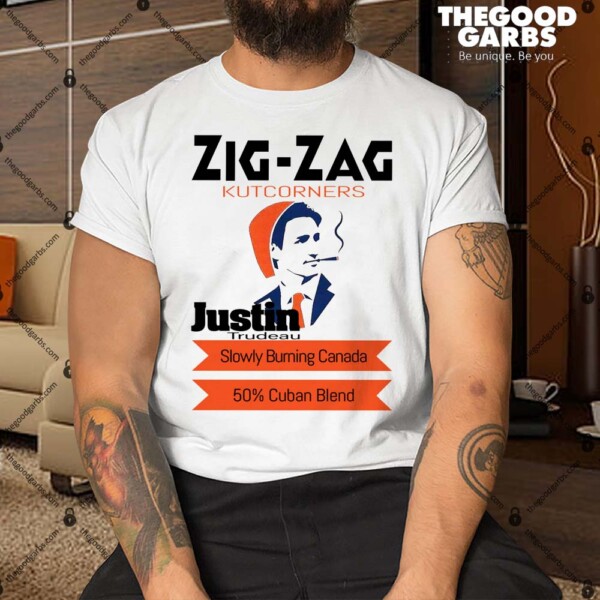 Justin Trudeau Slowly Burning Canada Shirt