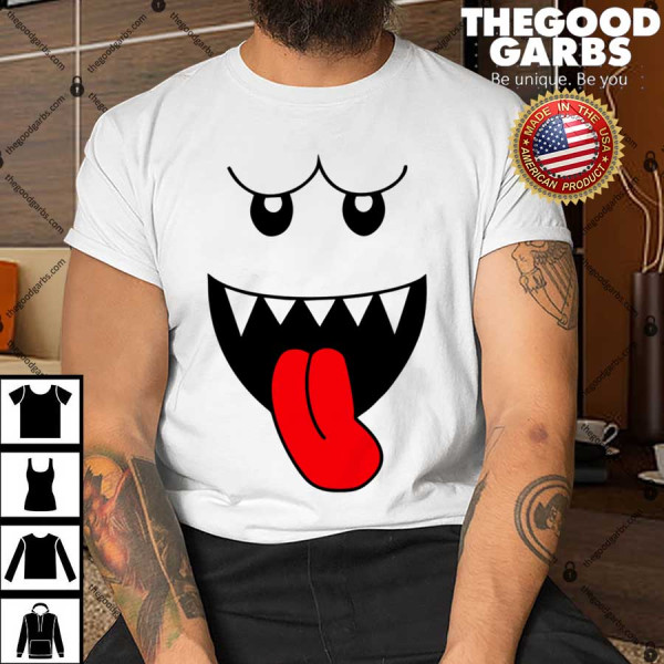 King Boo Face Drawstring Shirt