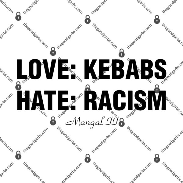 Love Kebabs Hate Racism T-Shirt
