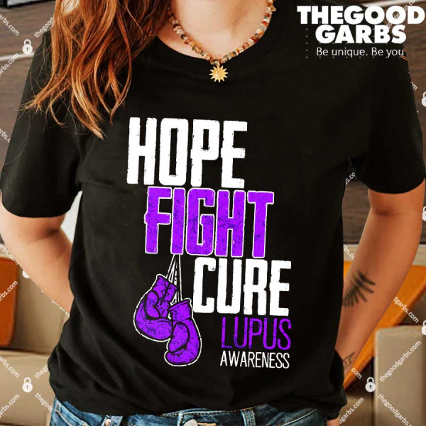 Lupus Awareness Hope Fight Cure Shirts