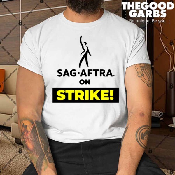 Margot Robbie Sag Aftra On Strike Shirt