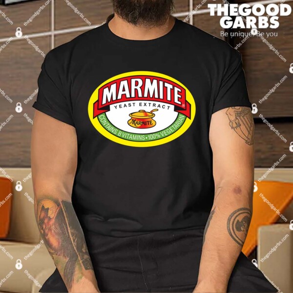 Marmite Yeast Extract Contains B Vitamins Shirt