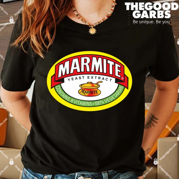 Marmite Yeast Extract Contains B Vitamins Shirts