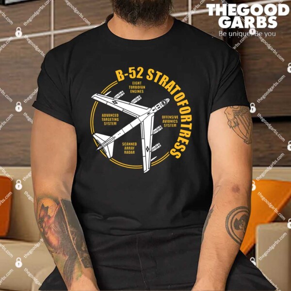 Military Airplane Bomber B-52 Stratofortress Shirt