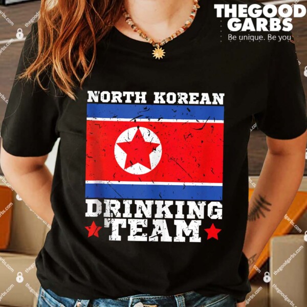 North Korean Drinking Team Shirts