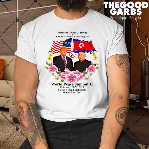 Peace And Friendship World Peace Summit Li Shirt