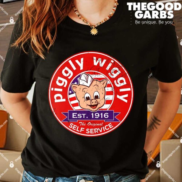 Piggly Wiggly Est 1916 Self Service Retro Shirt
