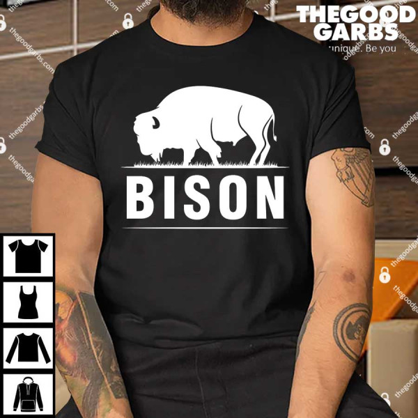 Simple Bison Logo Shirt