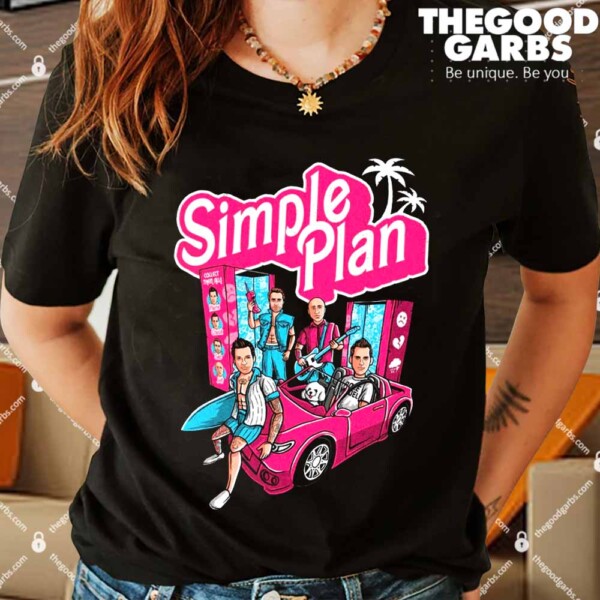 Simple Plan Dolls And Car Shirt