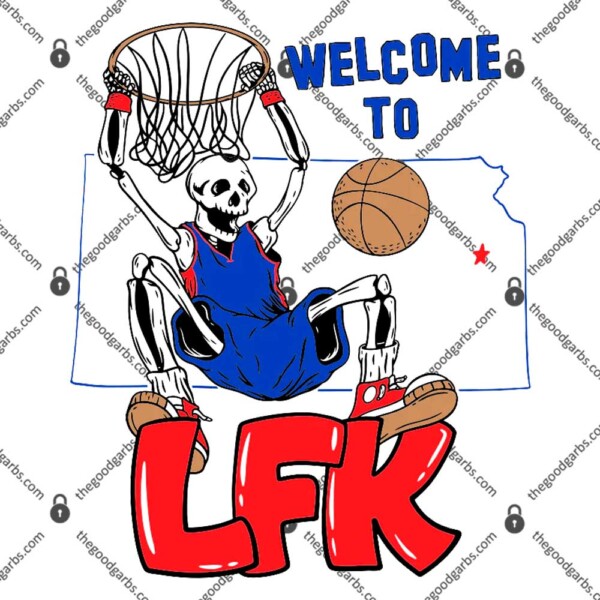 Skeleton Welcome To LFK T-Shirt