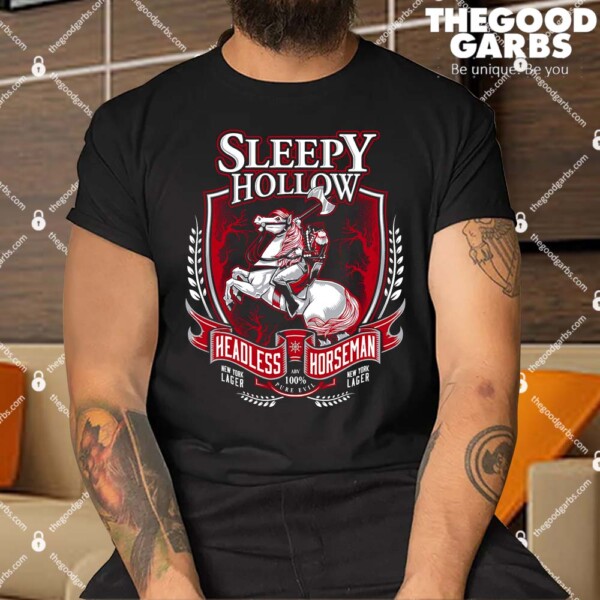 Sleepy Hollow Headless Horseman Gothic Halloween Shirt