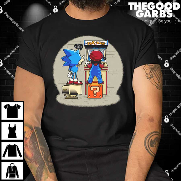 Sonic And Mario Shirt