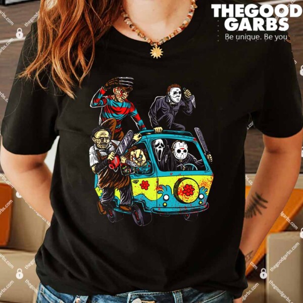 The Massacre Machine Horror Movie Mashup Shirts