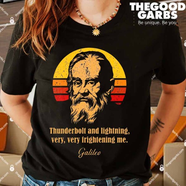 Thunderbolt And Lightning Galileo Vintage Retro Shirt