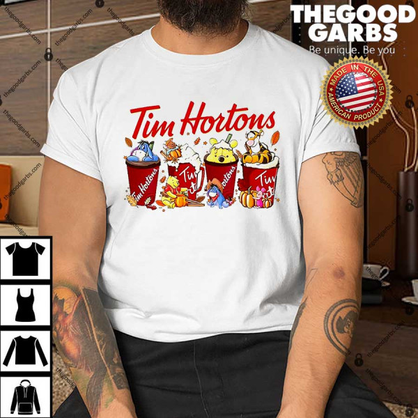 Tim Hortons Pooh And Friends Shirt