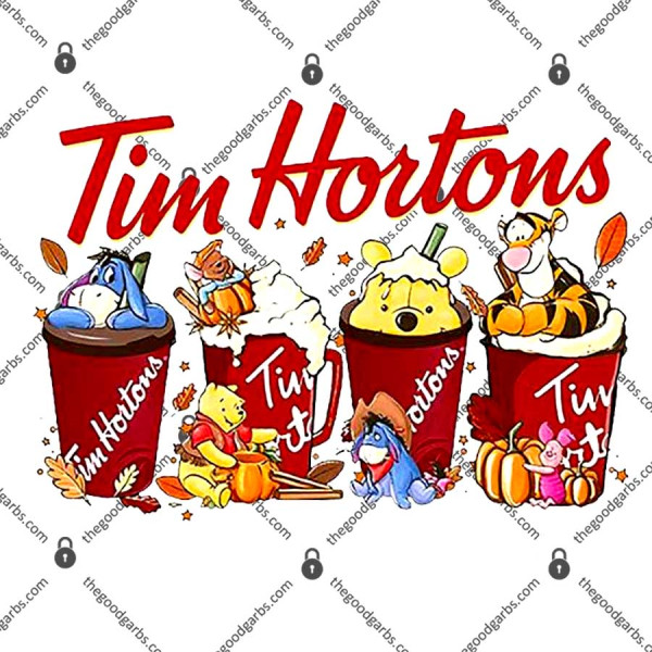 Tim Hortons Pooh And Friends T-Shirt