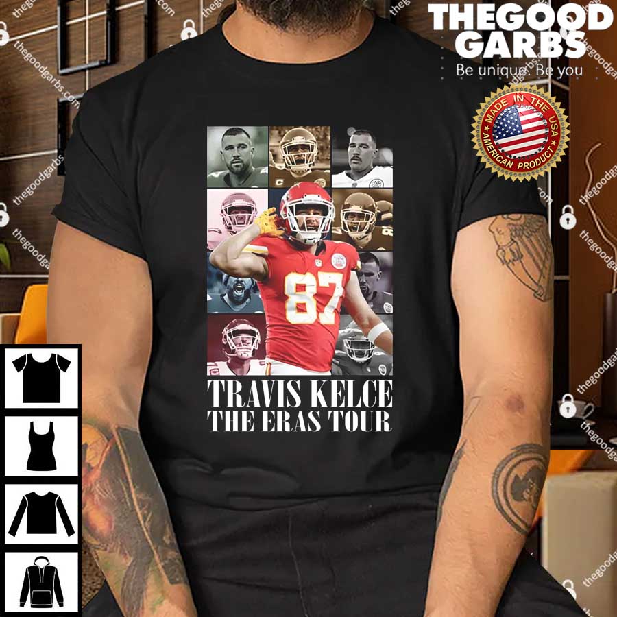 Travis Kelce Kansas City Chiefs The Eras Tour T-Shirt