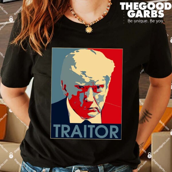 Trump Mugshot Traitor Shirts